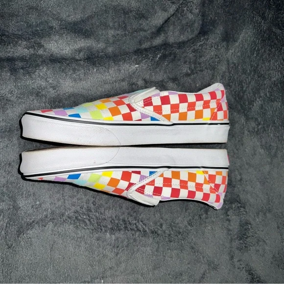 Vans Rainbow Checkered Vans - Picture 3 of 4